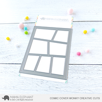 Comic Cover Wonky - Creative Cuts